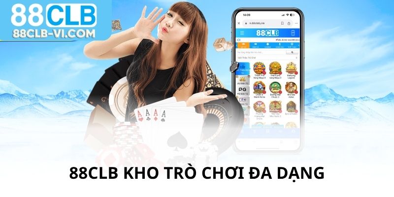 88CLB có kho trò chơi đa dạng